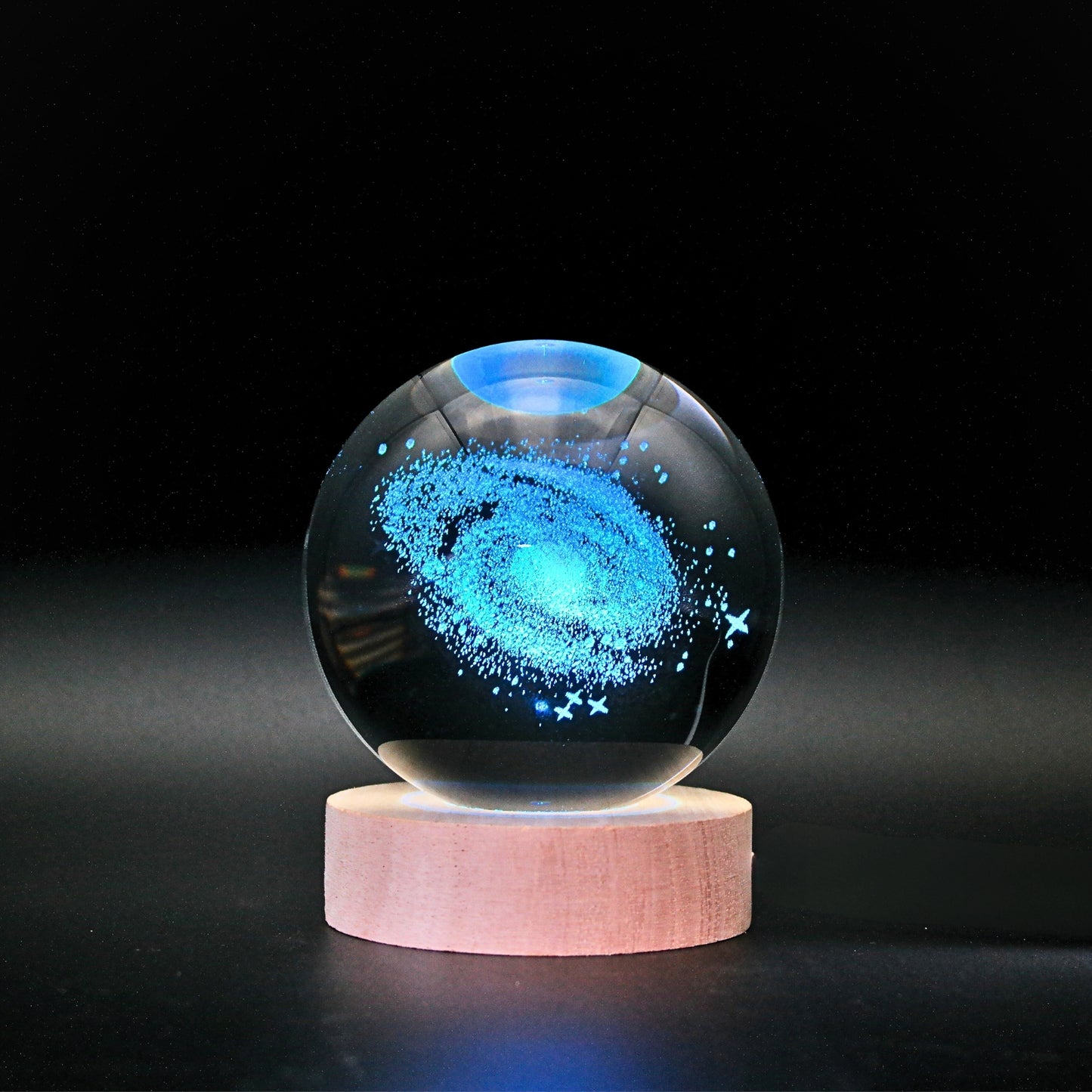 Lampara Bola De Cristal LED RGB Colores Galaxia