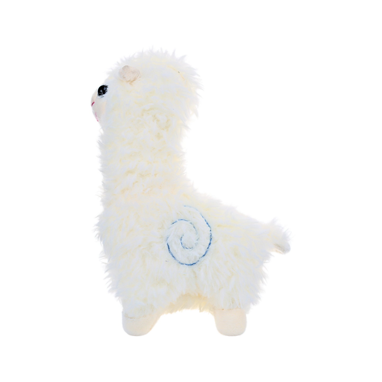 Juguete Peluche Diseño De Alpaca De Chile Blanca