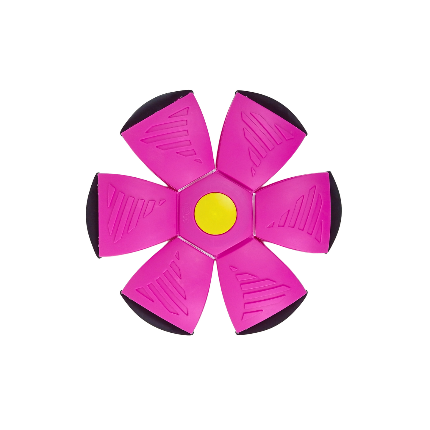 Frisbee Pelota Mágica Con Luz Led Rosado