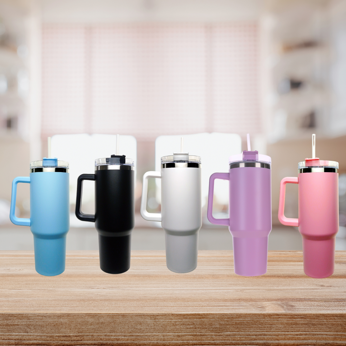 Vaso Térmico Auto Bombilla 1.18L Celeste