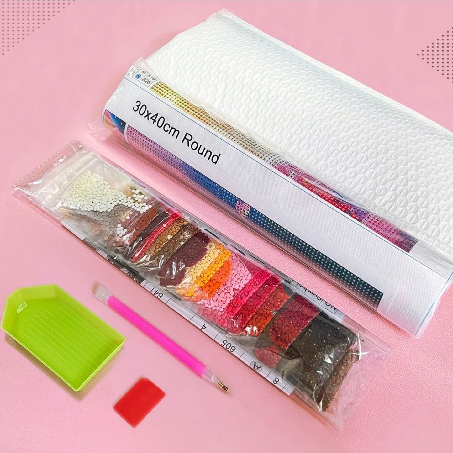 Kit Pintura Diamantes 40 x 30 cm Puente Londres