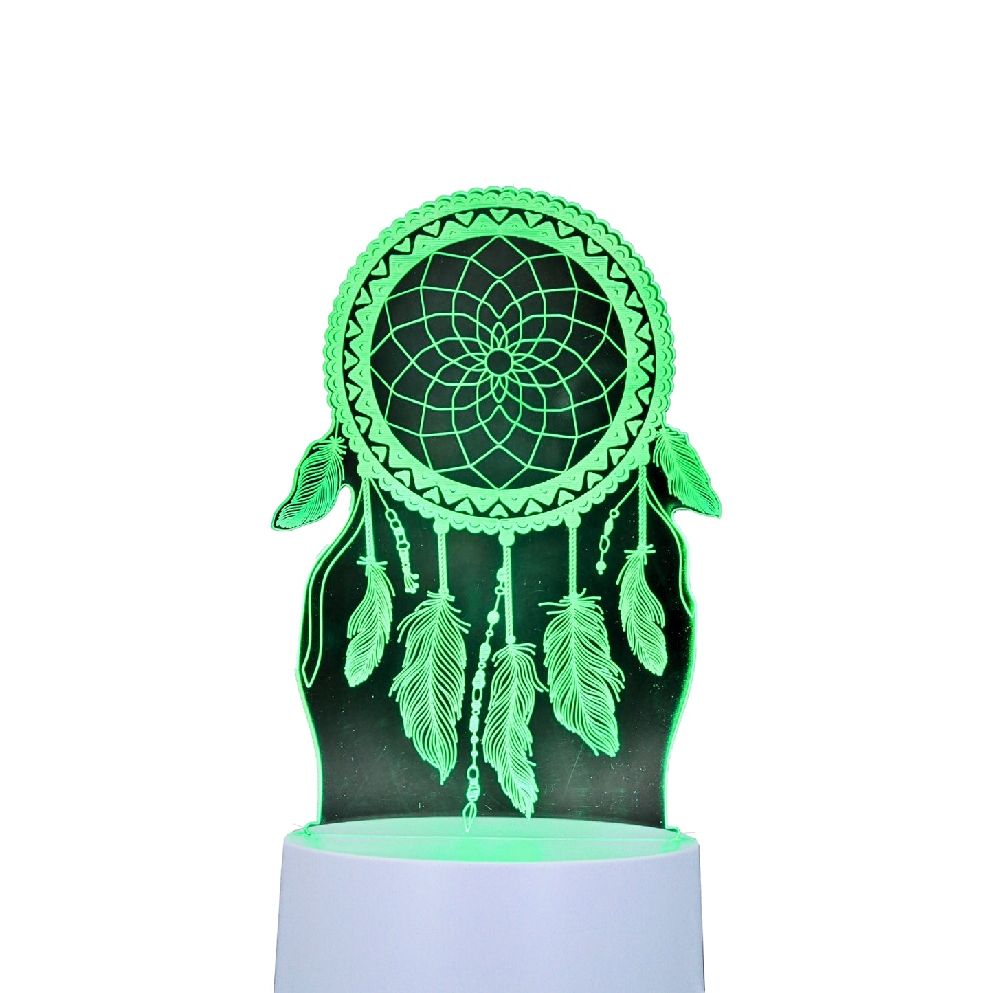 Lámpara Led RGB visualización 3D Neto
