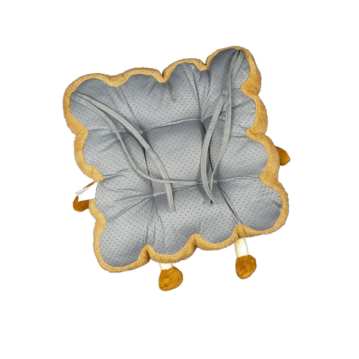 Cojín Para Silla Tostada Kawaii Cuadrada