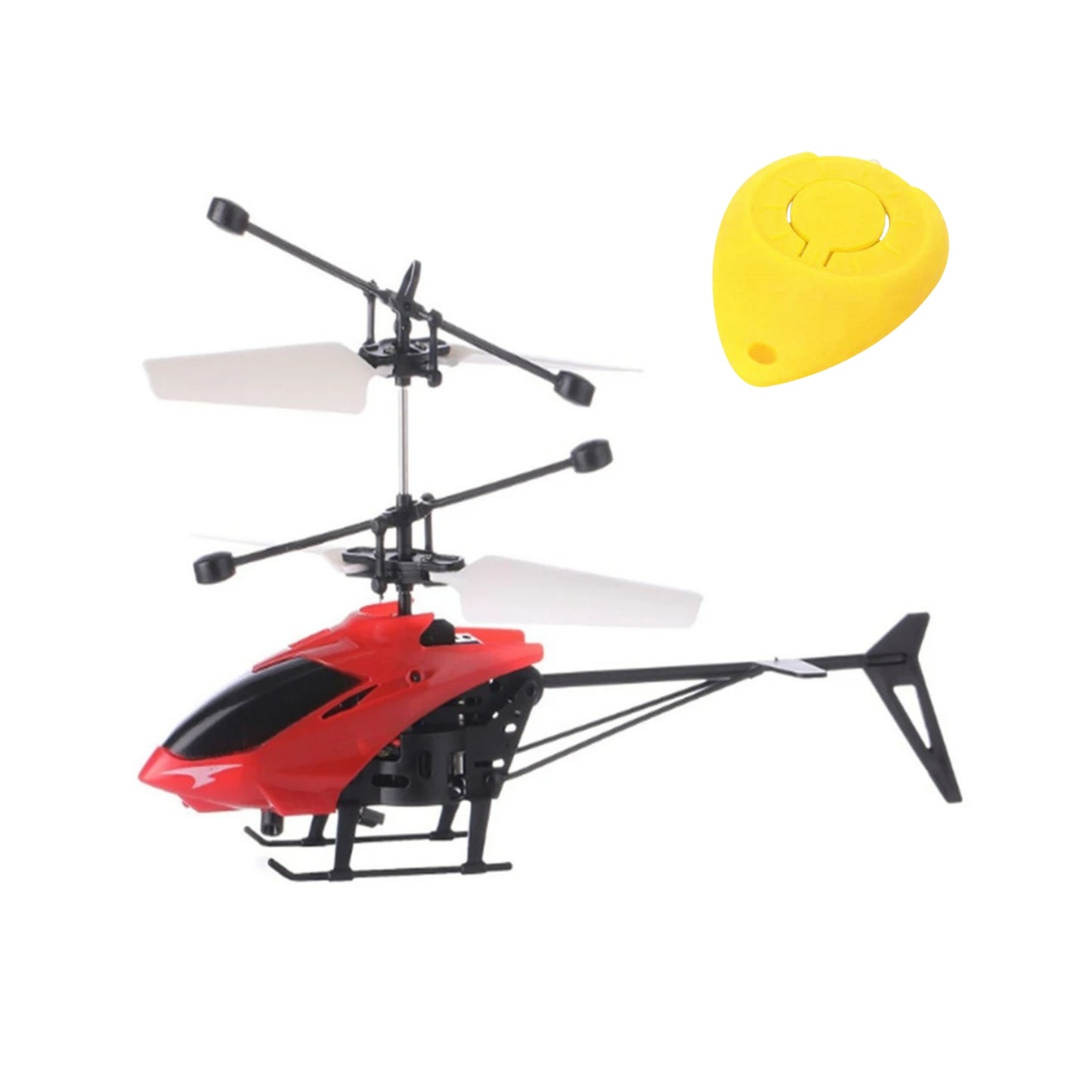 Juguete Helicóptero de Inducción Volador Rojo