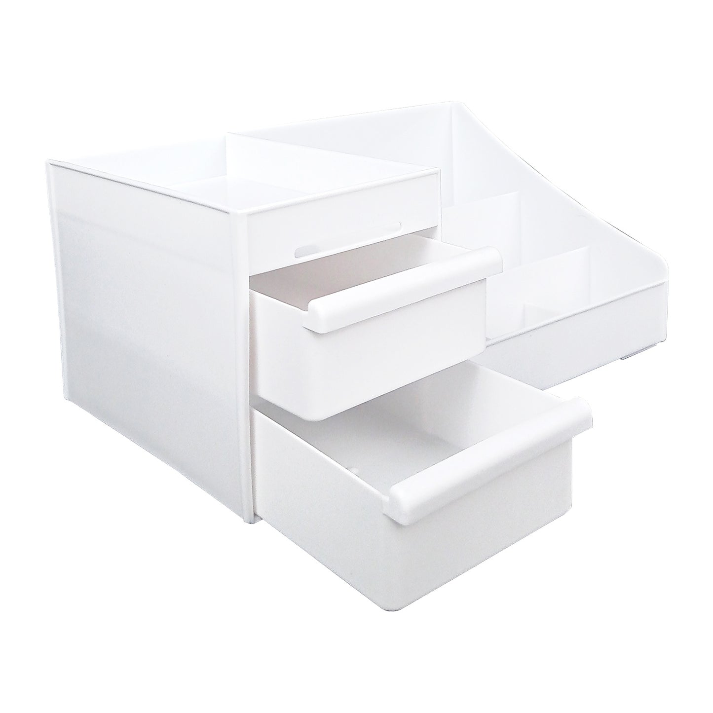 Cajas Organizadoras Multiusos Escritorio 3 Cajones Blanco