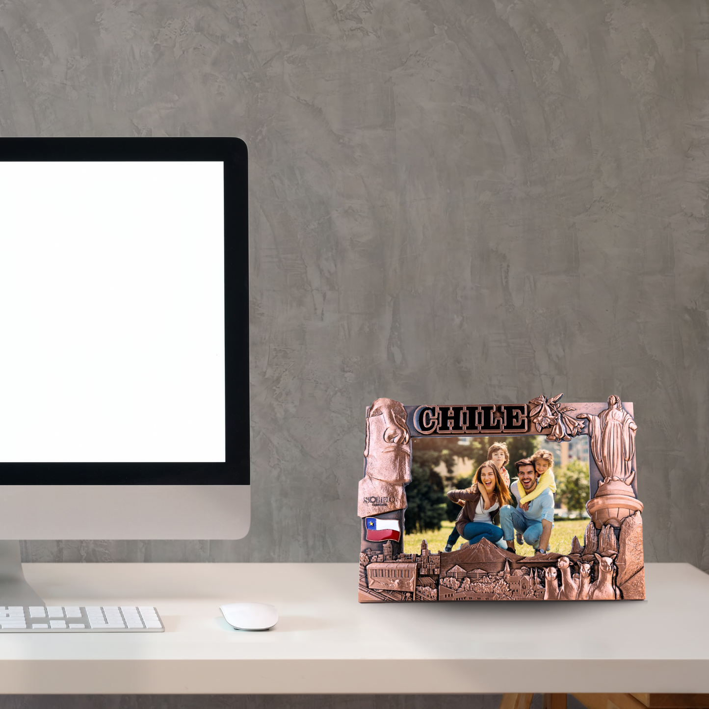 Marco Cuadro Foto Portarretrato Cobre Santa Maria