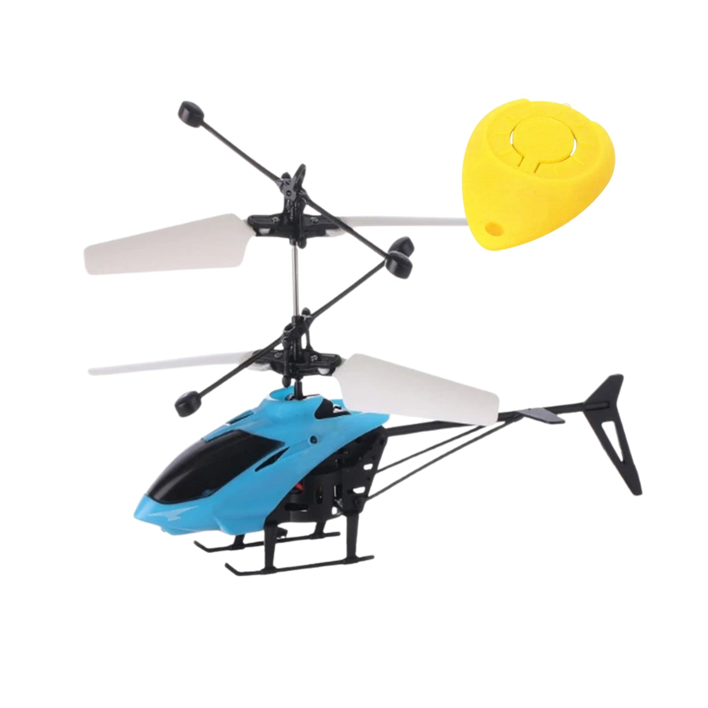 Juguete Helicóptero de Inducción Volador Azul