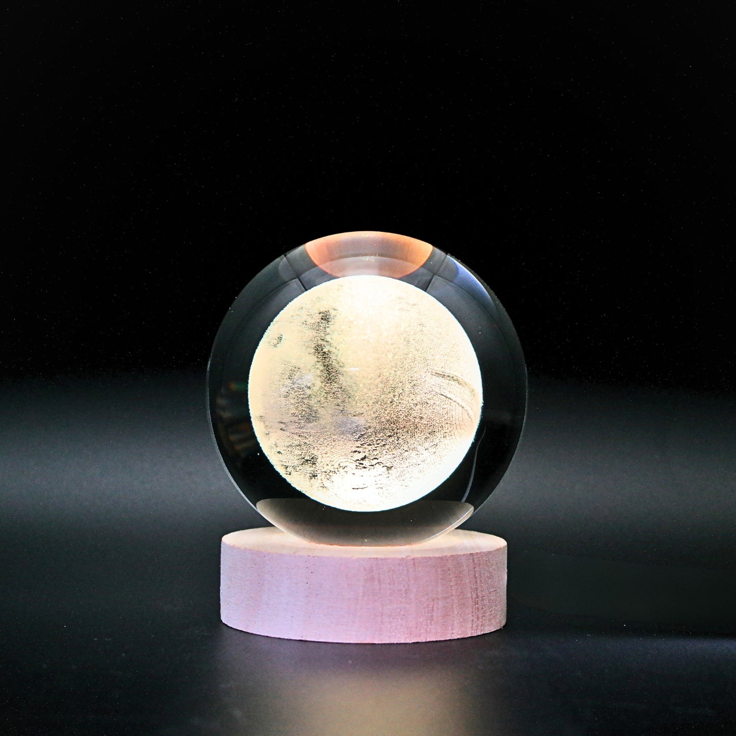 Lampara Bola De Cristal LED RGB Colores Luna