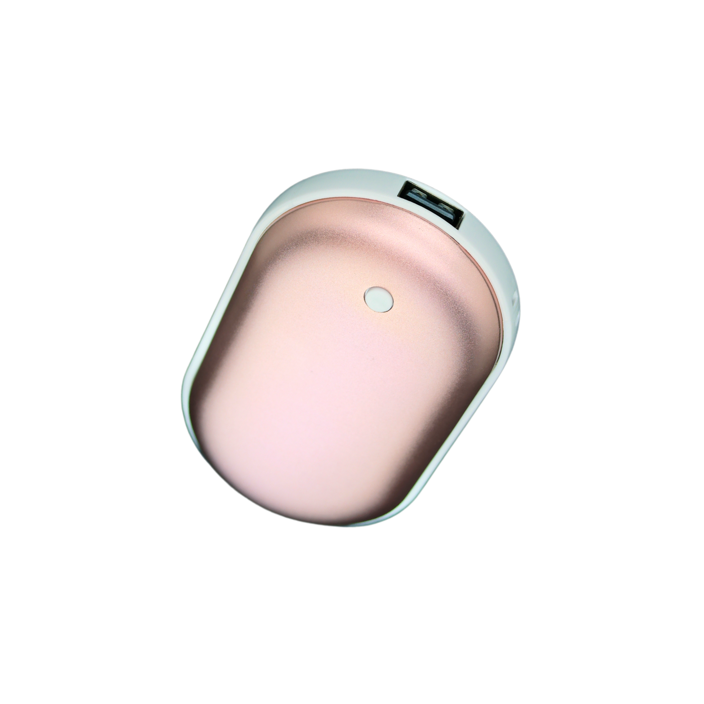 Calentador De Manos Portátil Powerbank Recargable Rosado