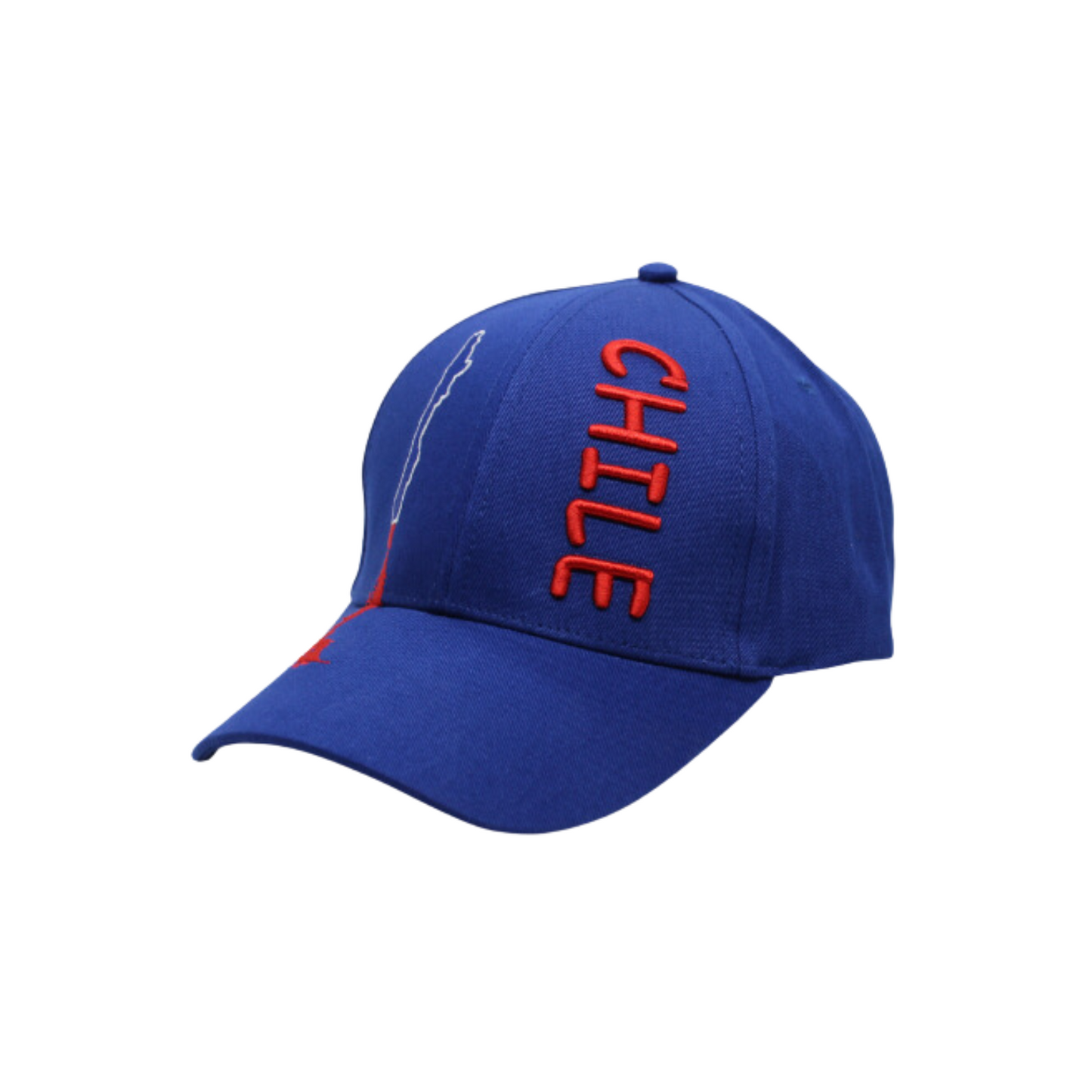 Jockey Chile Bordado Azul Mapa