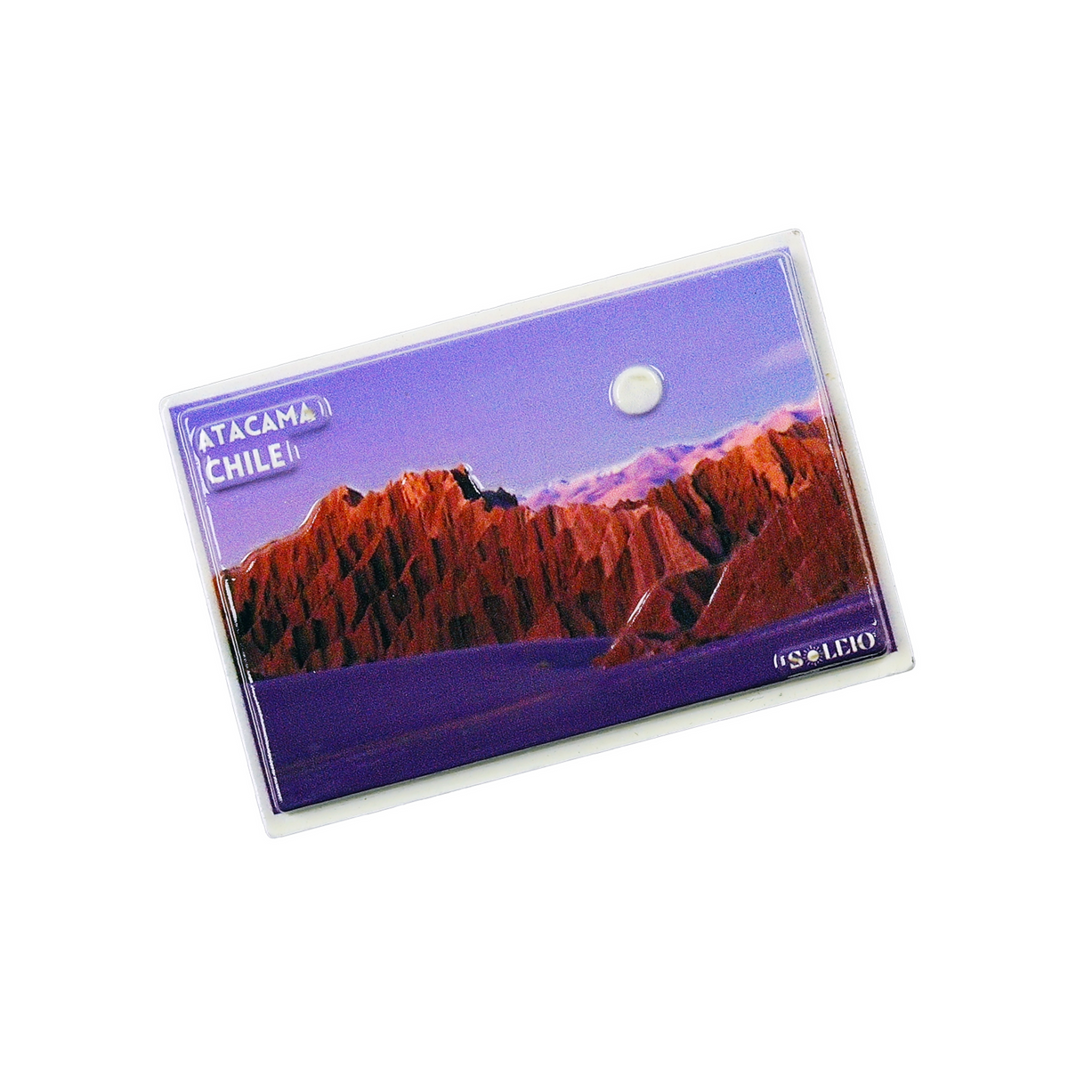 Pack 12 Imanes Resina 3D Chile Atacama