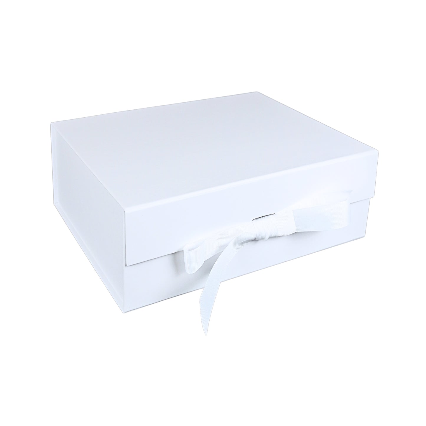 Gift Box Caja Para Regalos Con Tapa Premium Tamaño M Blanco
