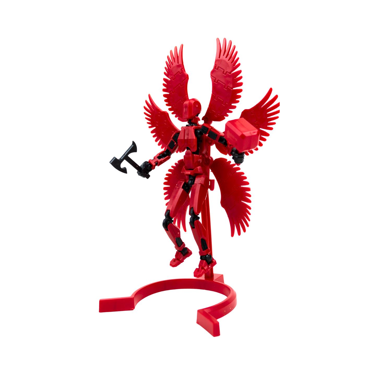 Figura de Acción Articulado Dummy 13 DIY Rojo