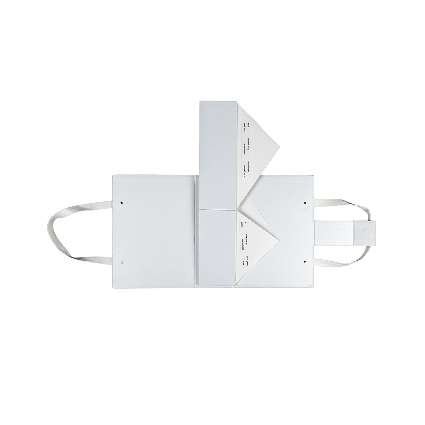Gift Box Caja Para Regalos con Asas Tamaño L Blanco