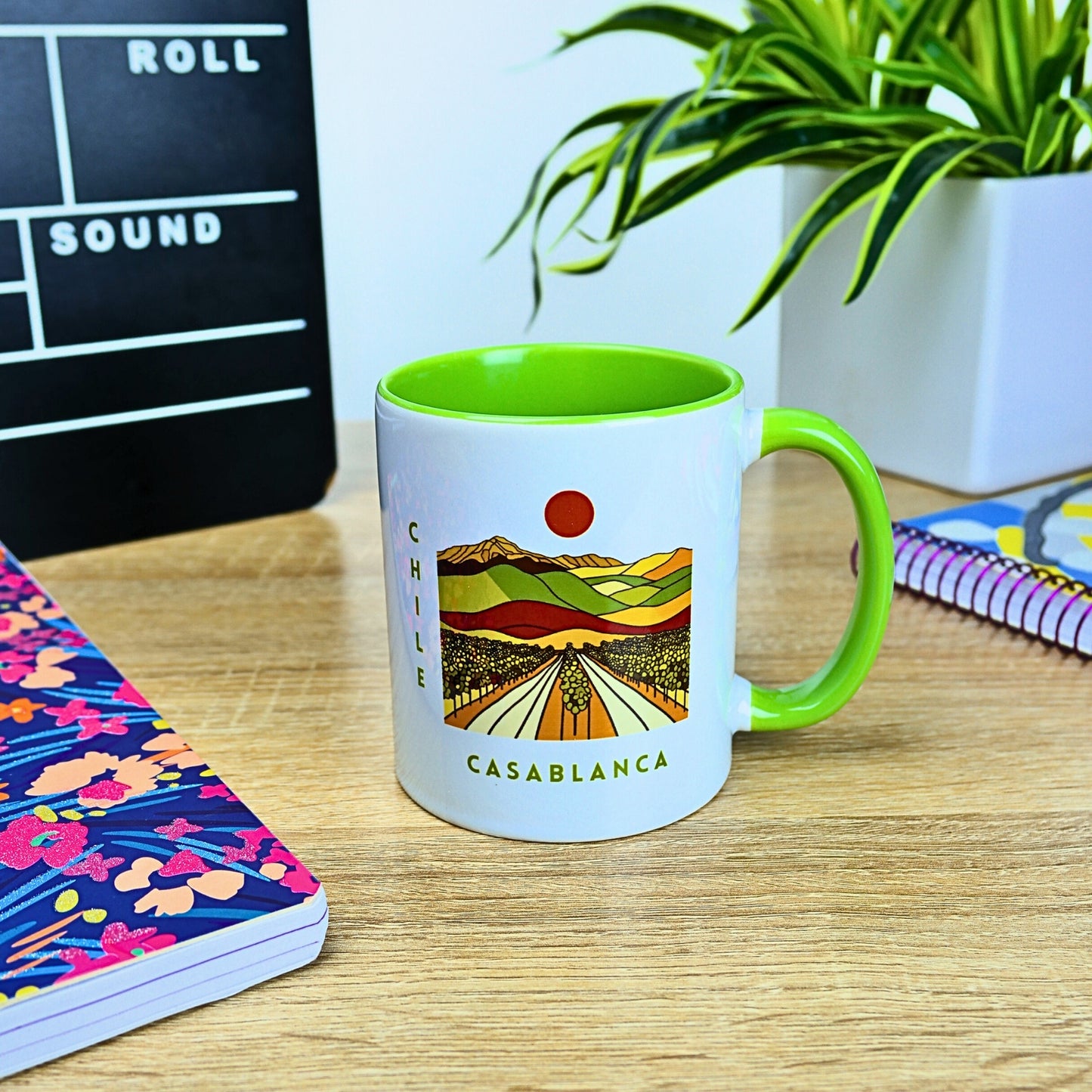 Taza De Cerámica Chile 300 Ml Casablanca