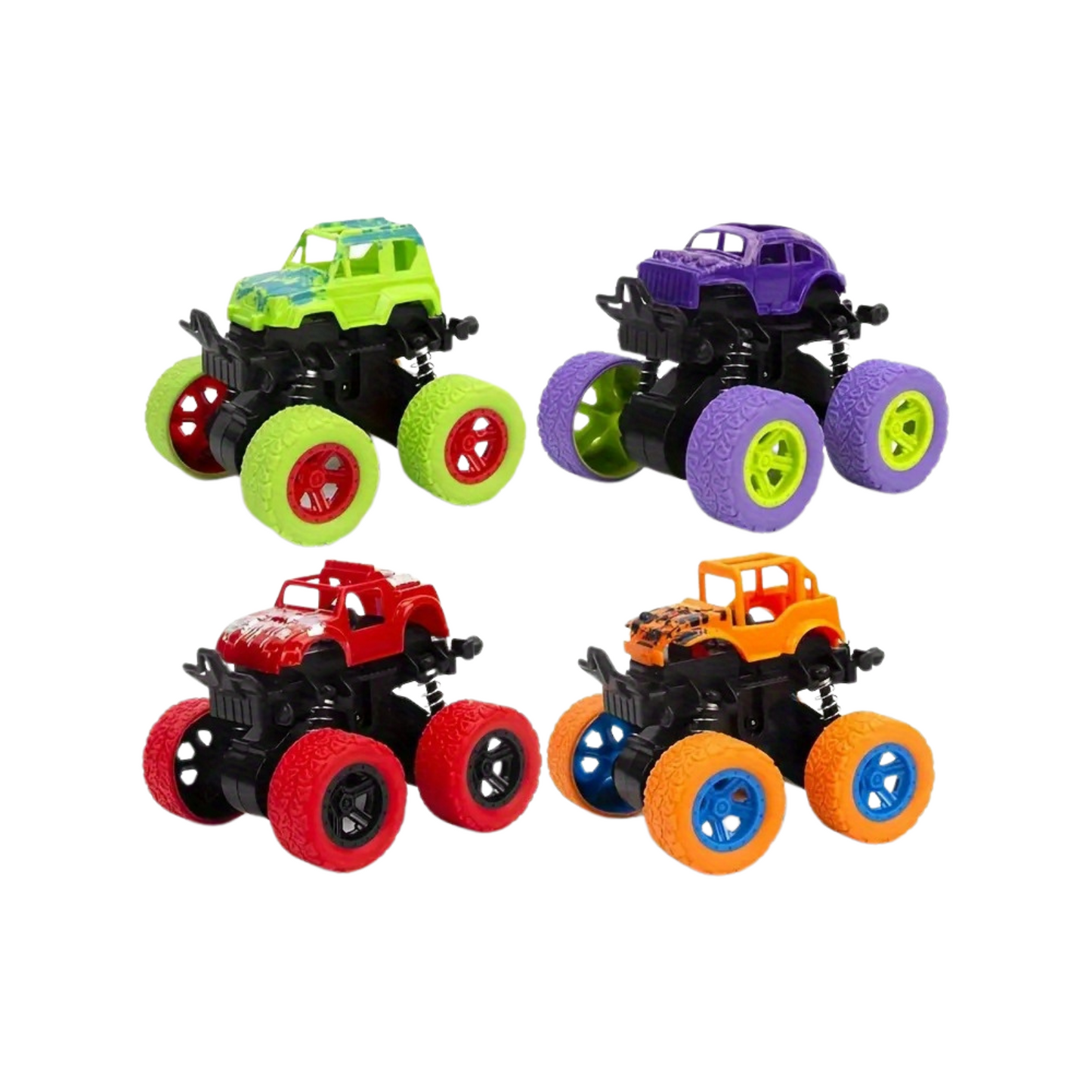 Juguete Camión de Fricción 4x4 Todo Terreno Morado