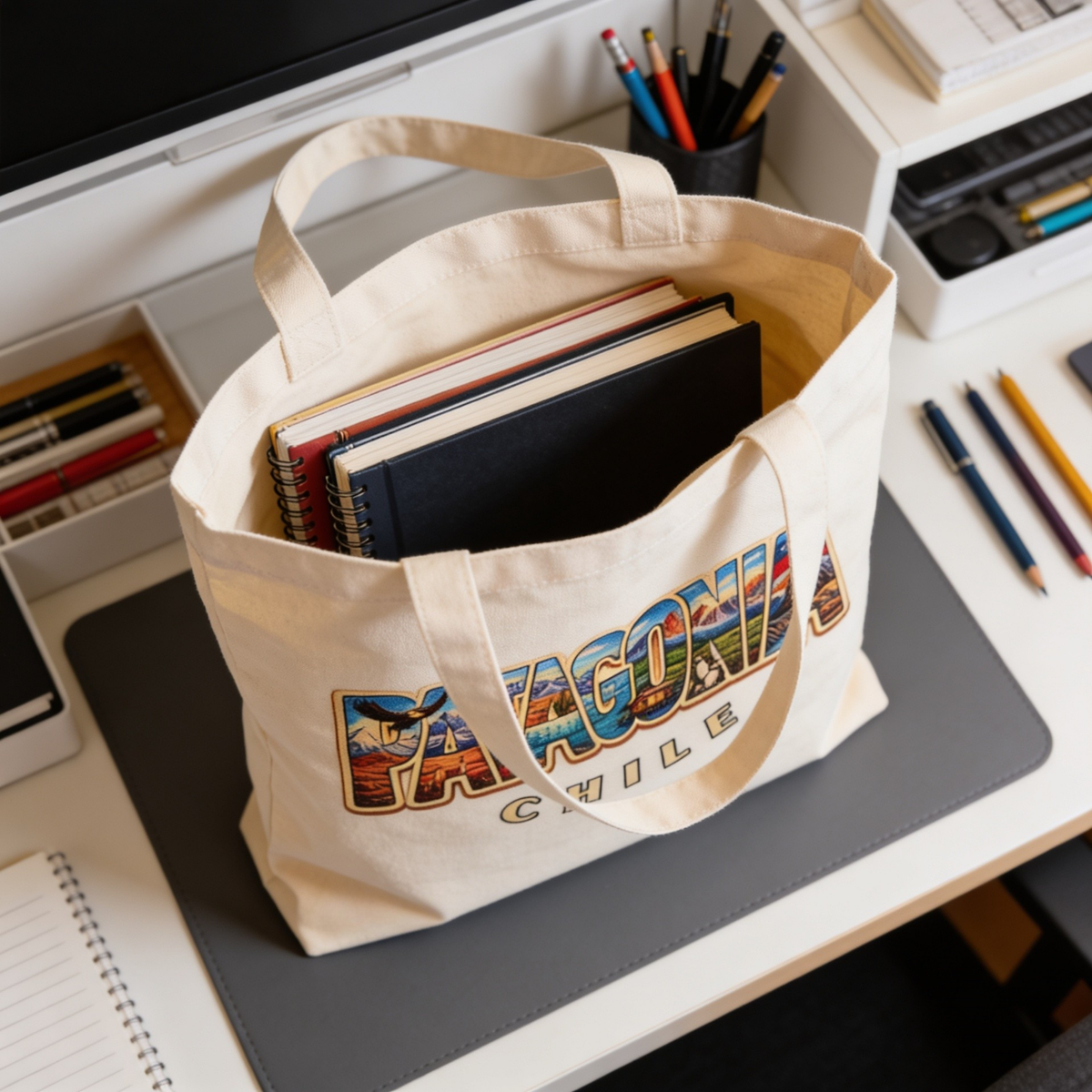 Pack 12 Tote Bag Lona Chile Patagonia