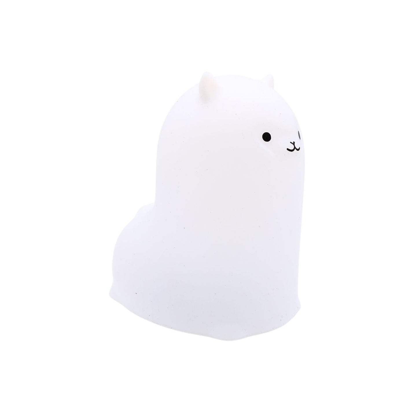 Lámpara de Noche de Silicona LED RGB Squishy Alpaca