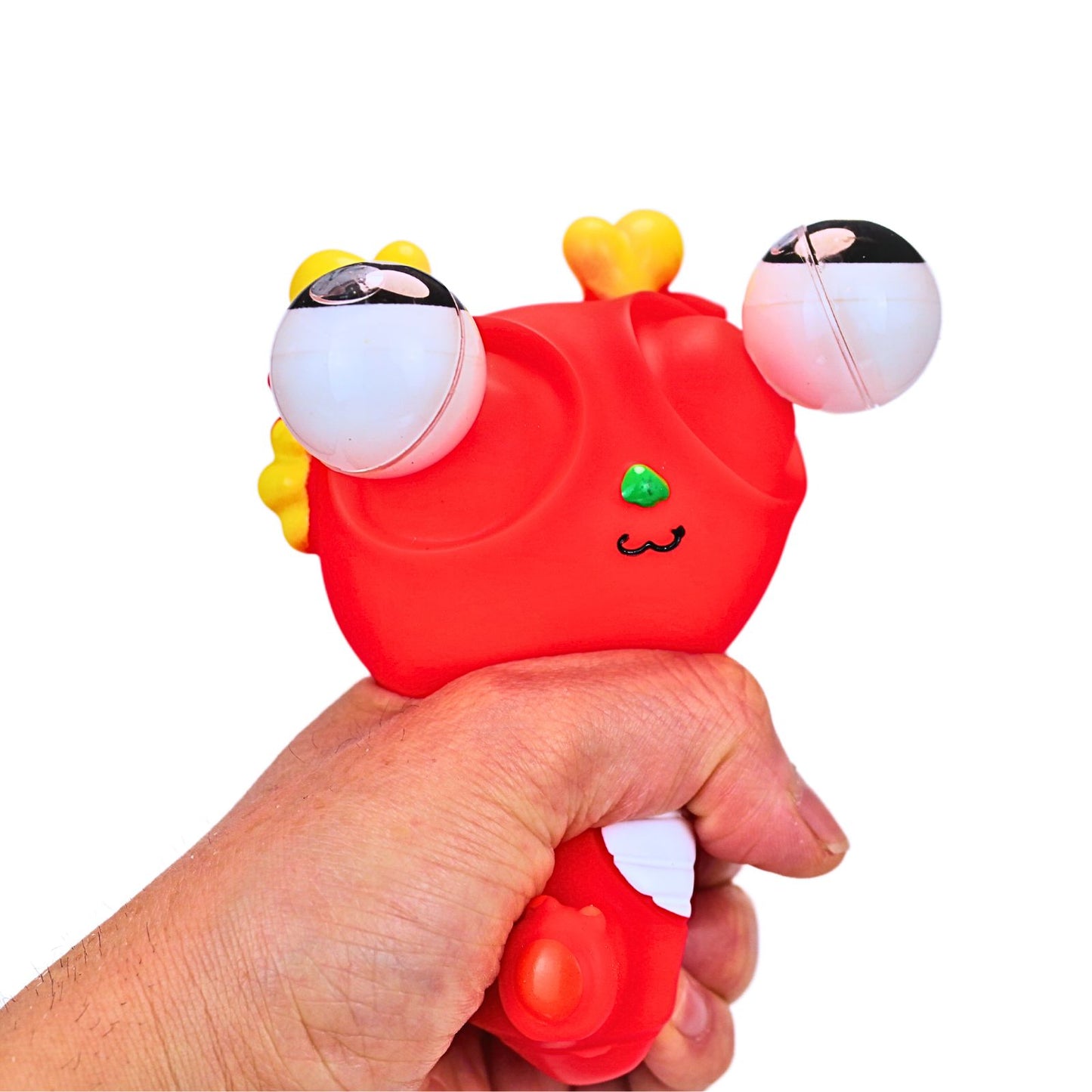 Juguete Ojo Popping Dragon Ojo Saltón Rojo