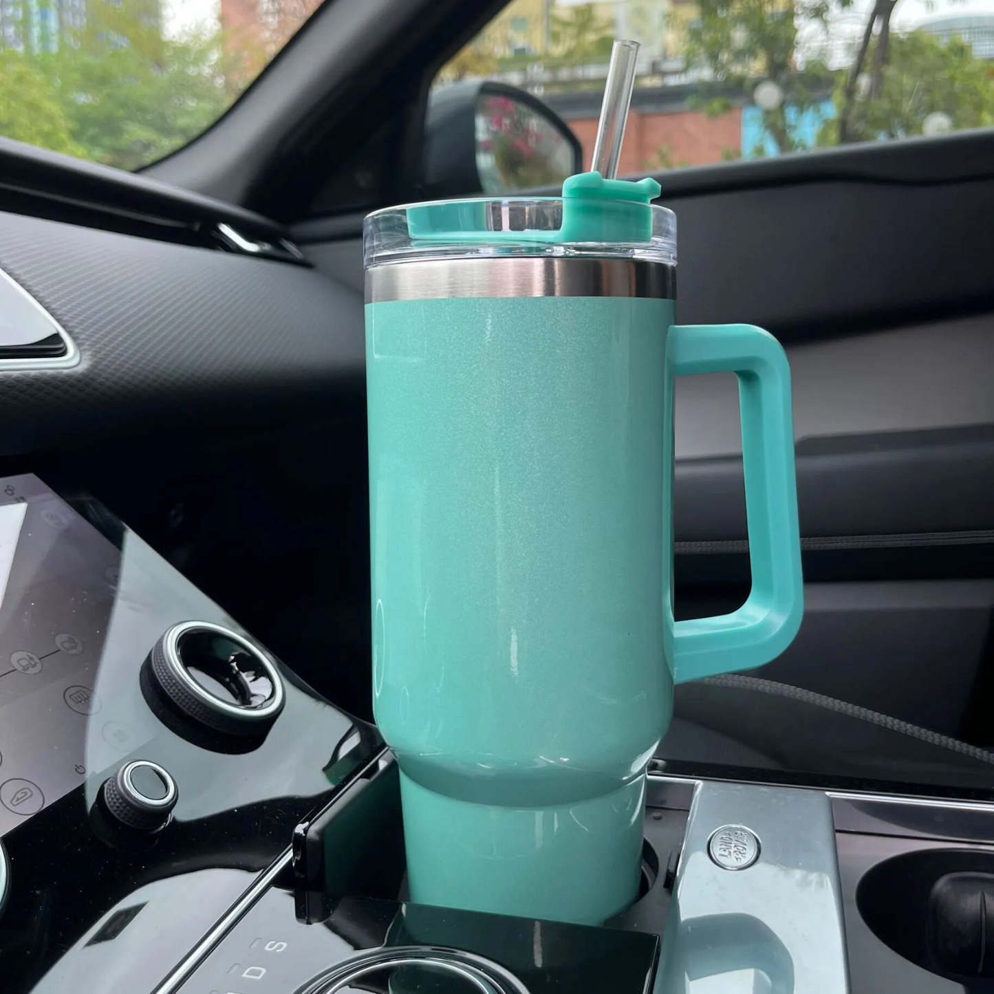 Vaso Térmico Auto Bombilla 1.18L Rosado