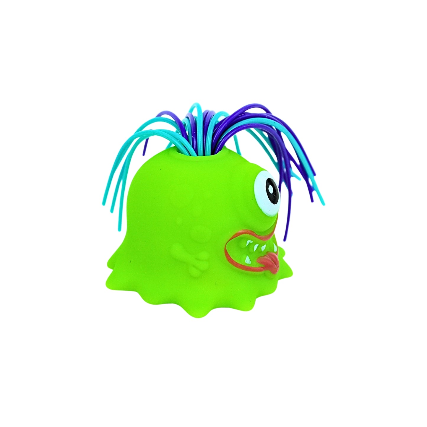 Muñeco Anti Estrés Scream Monster Jalando El Pelo Verde