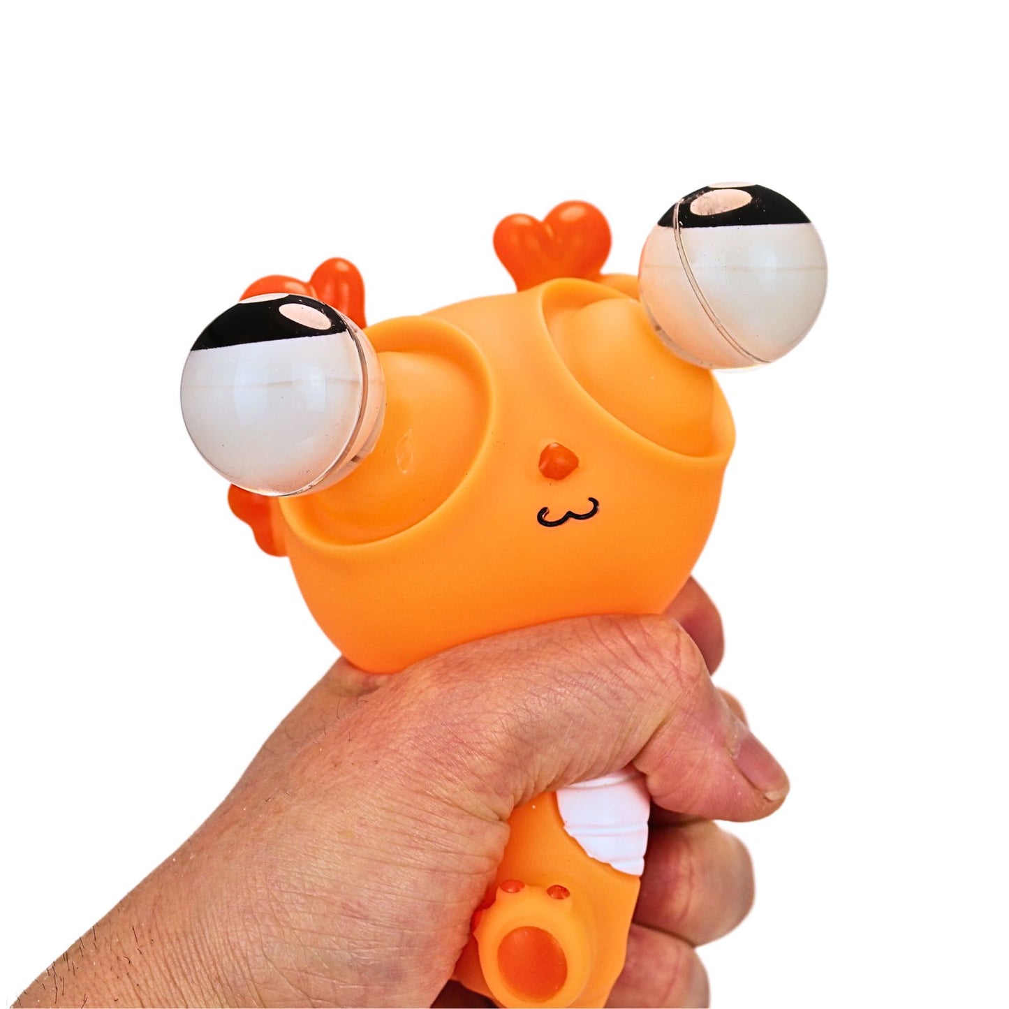 Juguete Ojo Popping Dragon Ojo Saltón Naranja