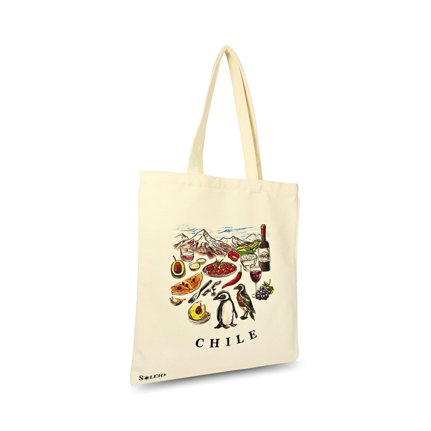 Bolsa de Lona Ecológica Gastronomía Chile