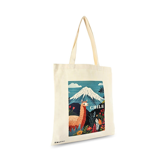 Bolsa de Lona Ecológica Chile Llama