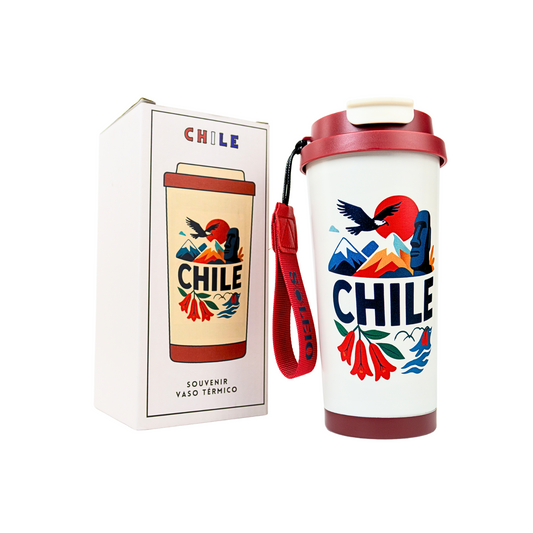 Vaso Térmico Souvenir Chile 500 ml