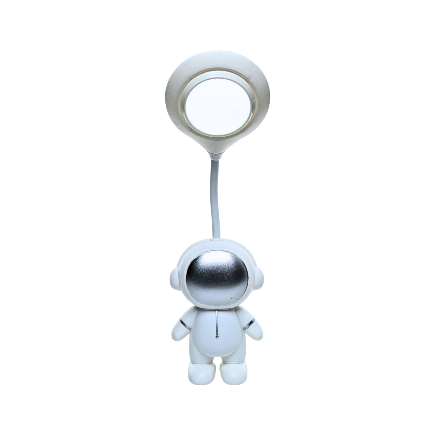 Lampara de Mesa Led Recargable Astronauta Blanco