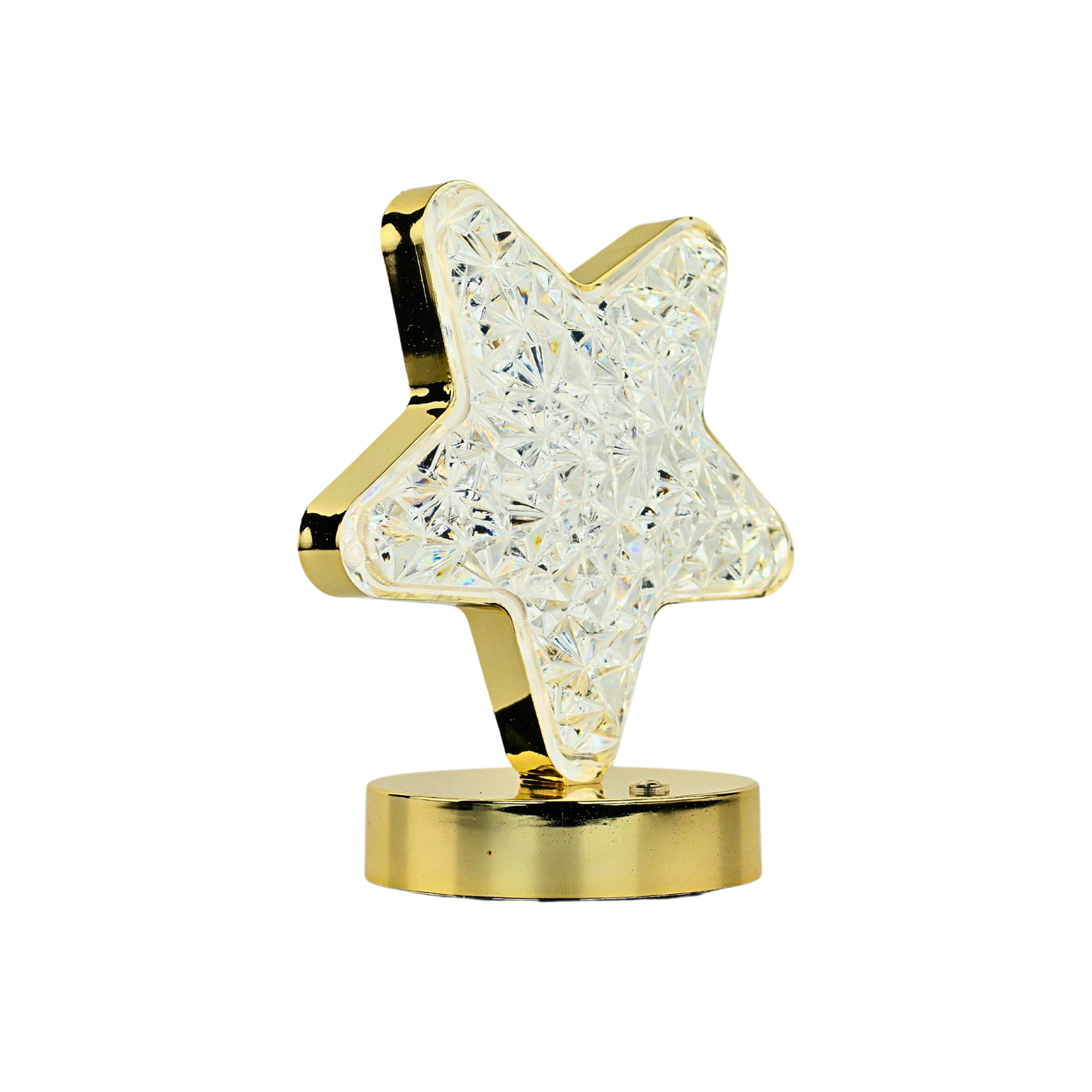 Lámpara Decorativa LED Estrella Luz Blanca y Cálida