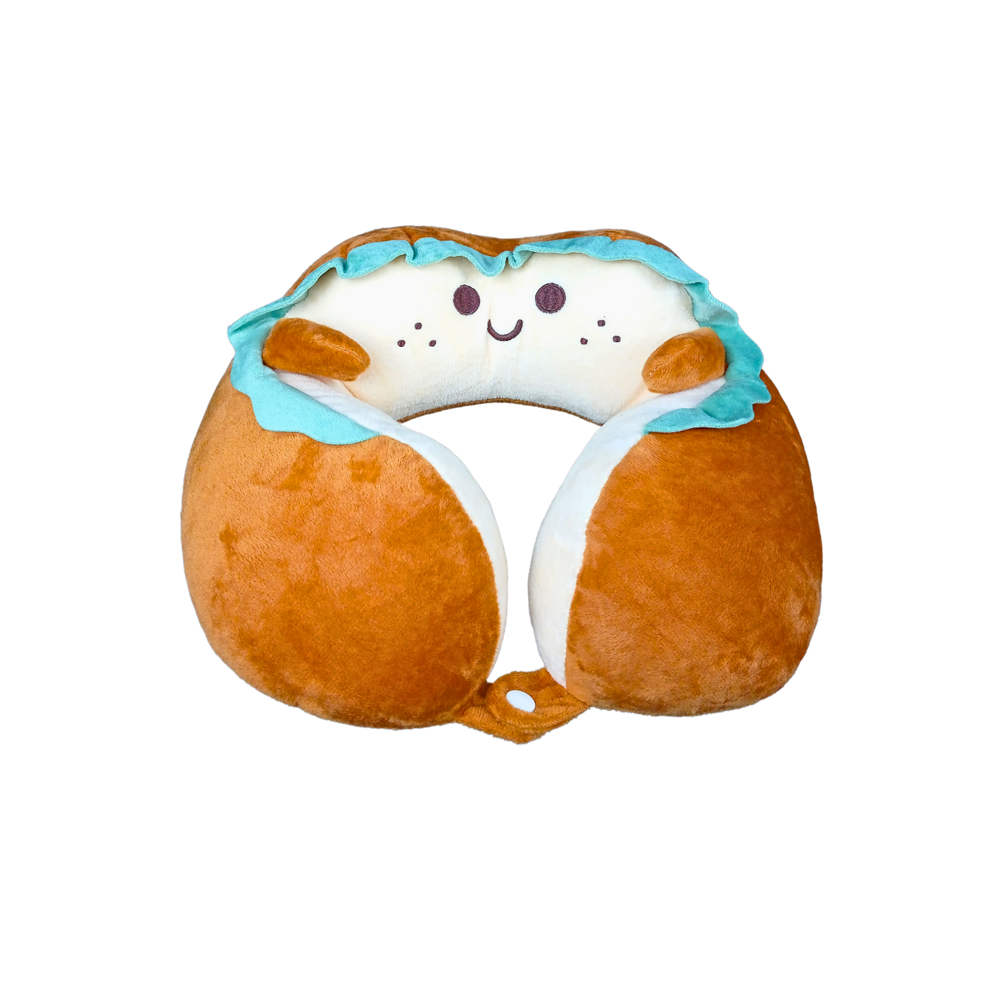 Cojín Cervical Cute Para Viaje Oficina Hogar Tostada