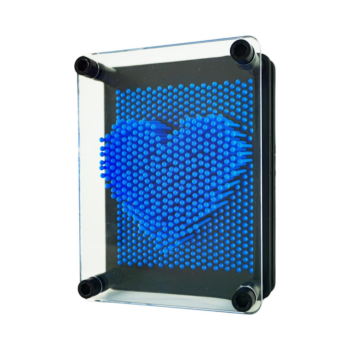 Juego Pin Art 3D Molde Didáctico Azul