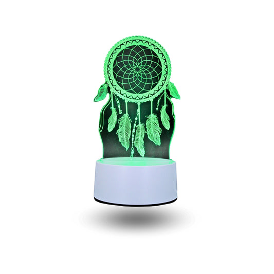 Lámpara Led RGB visualización 3D Neto