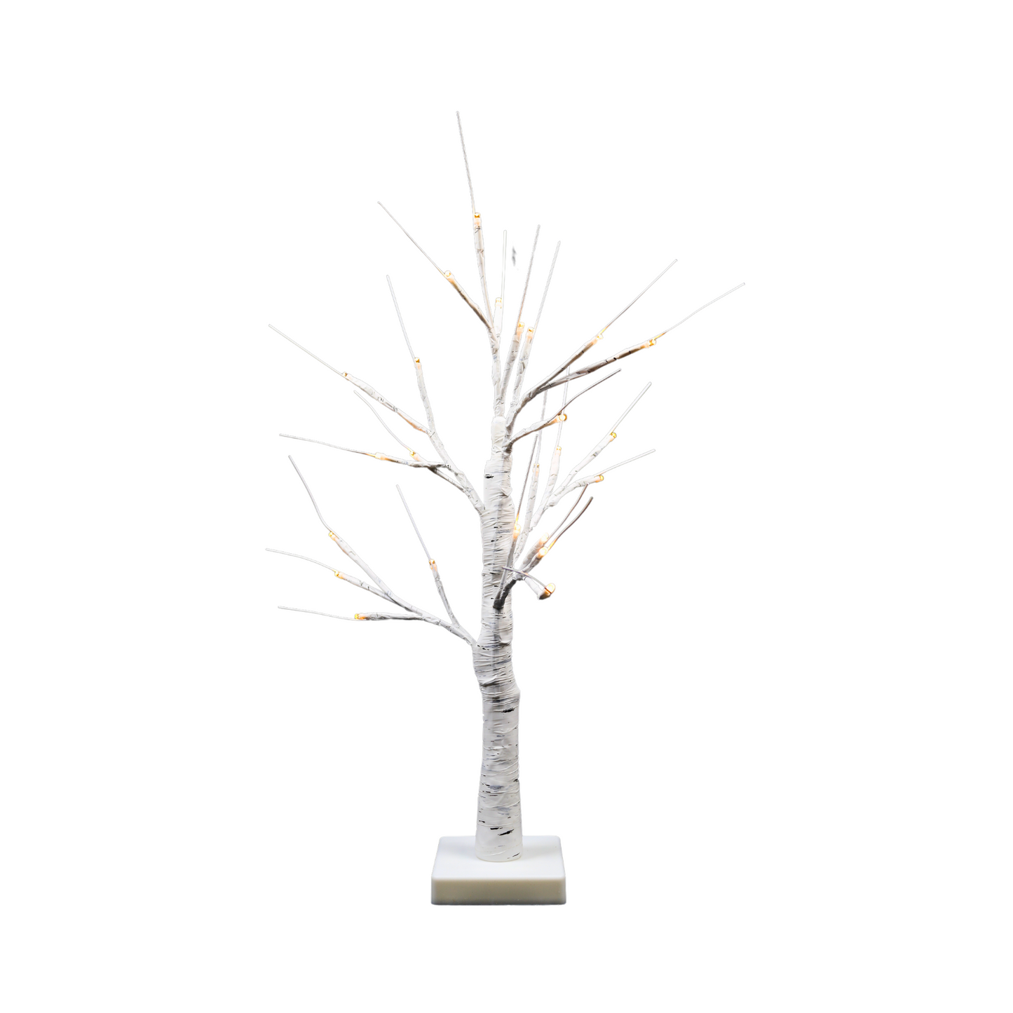 Arbol LED Blanco Sin Hojas Blanco
