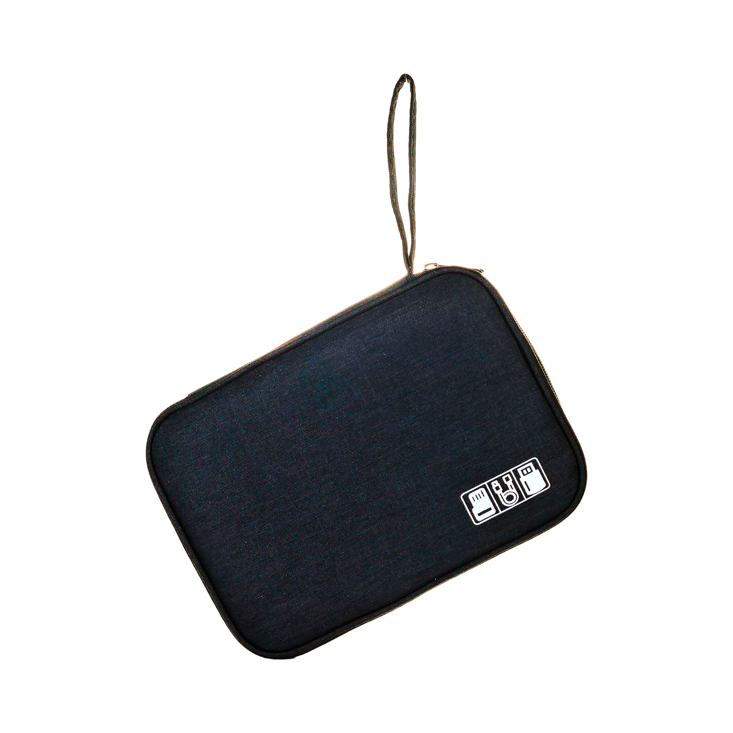 Bolso Organizador Para Cables De Viaje Negro