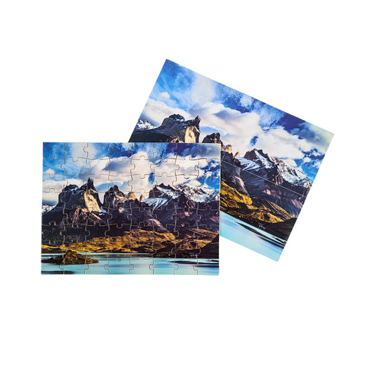 Rompecabezas Puzzle con Paisajes de Chile Souvenir Torres del Paine