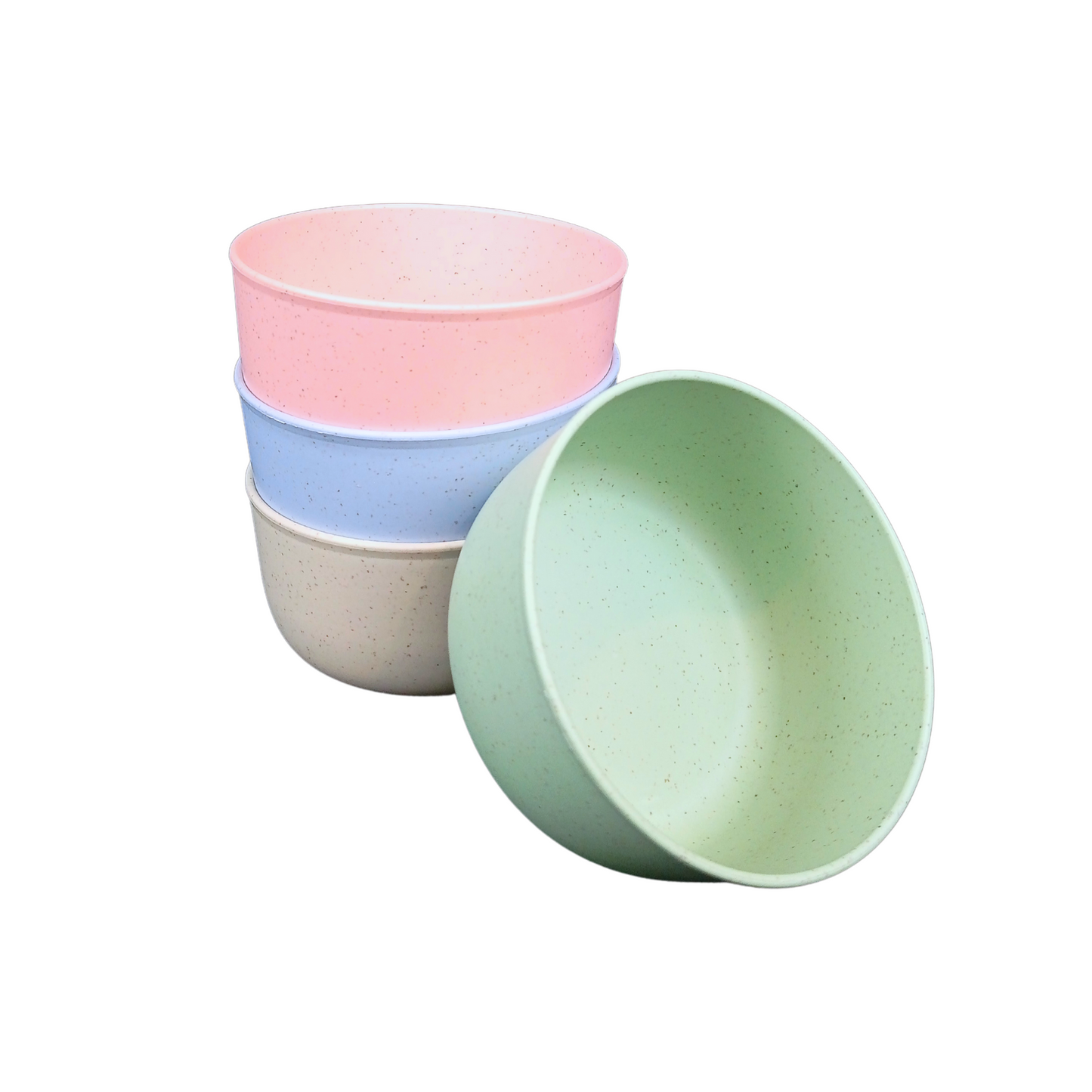 Pack 4 Bowl De Fibra De Trigo Ecológico BPA Free
