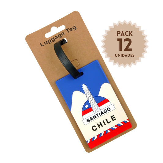 Pack 12 Identificador De Equipaje Chile Costanera