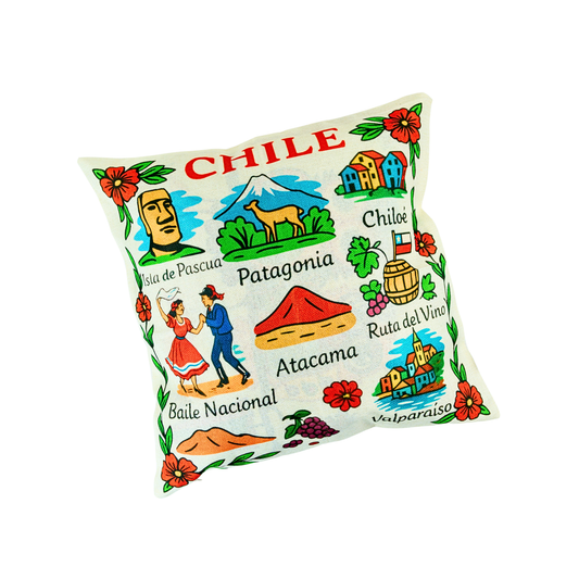 Fundas de Cojín Lino Lugares de Chile
