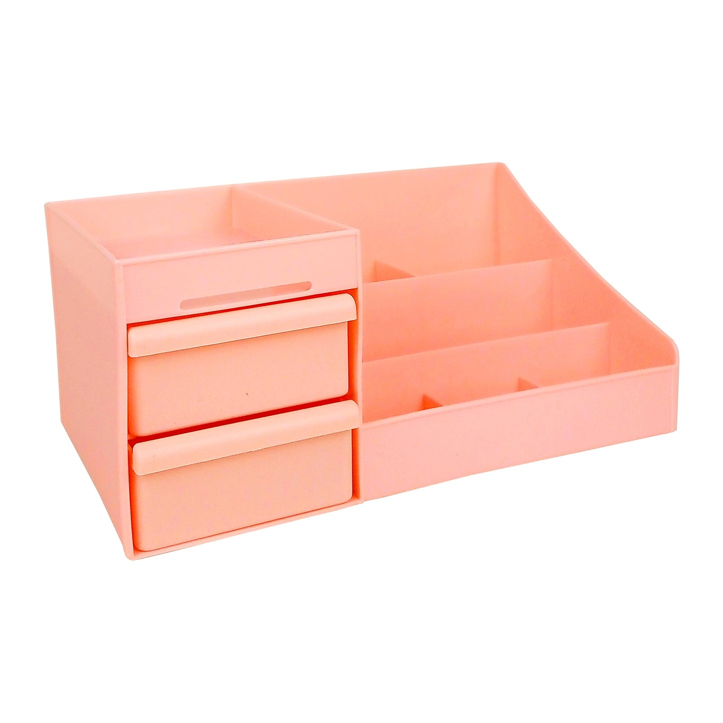Cajas Organizadoras Multiusos Escritorio 3 Cajones Rosado