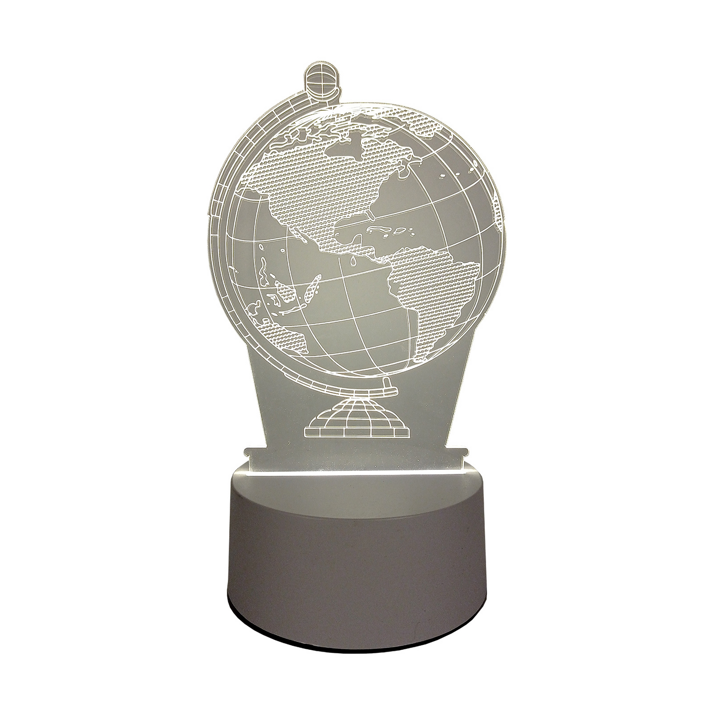 Lámpara LED De Mesa 3D USB Luz Globo