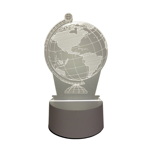 Lámpara LED De Mesa 3D USB Luz Globo