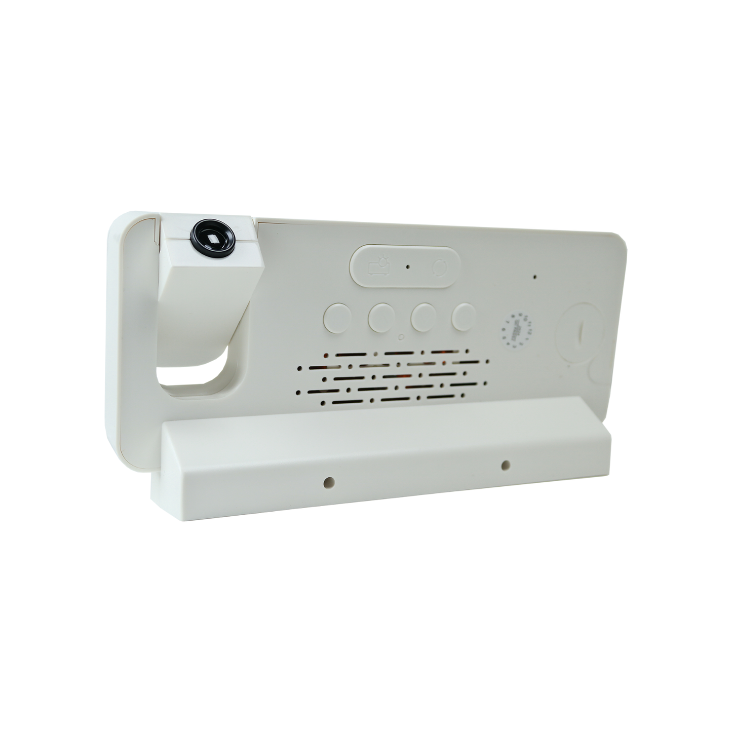 Reloj Digital Proyector Blanco