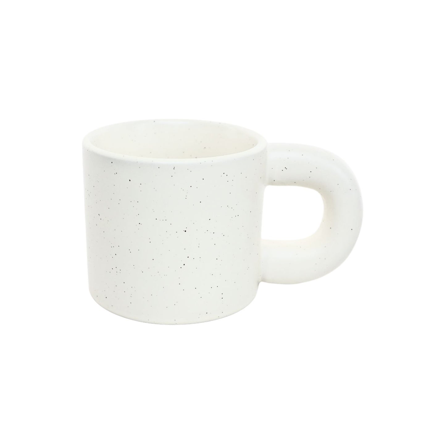 Taza de Cerámica Estilo Nórdico 300 ml Beige Lisa