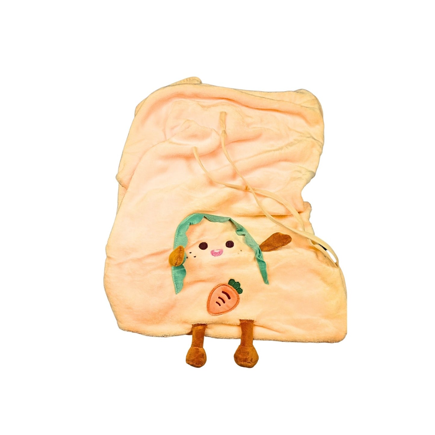 Manta Frazada Diseño De Tostada Kawaii