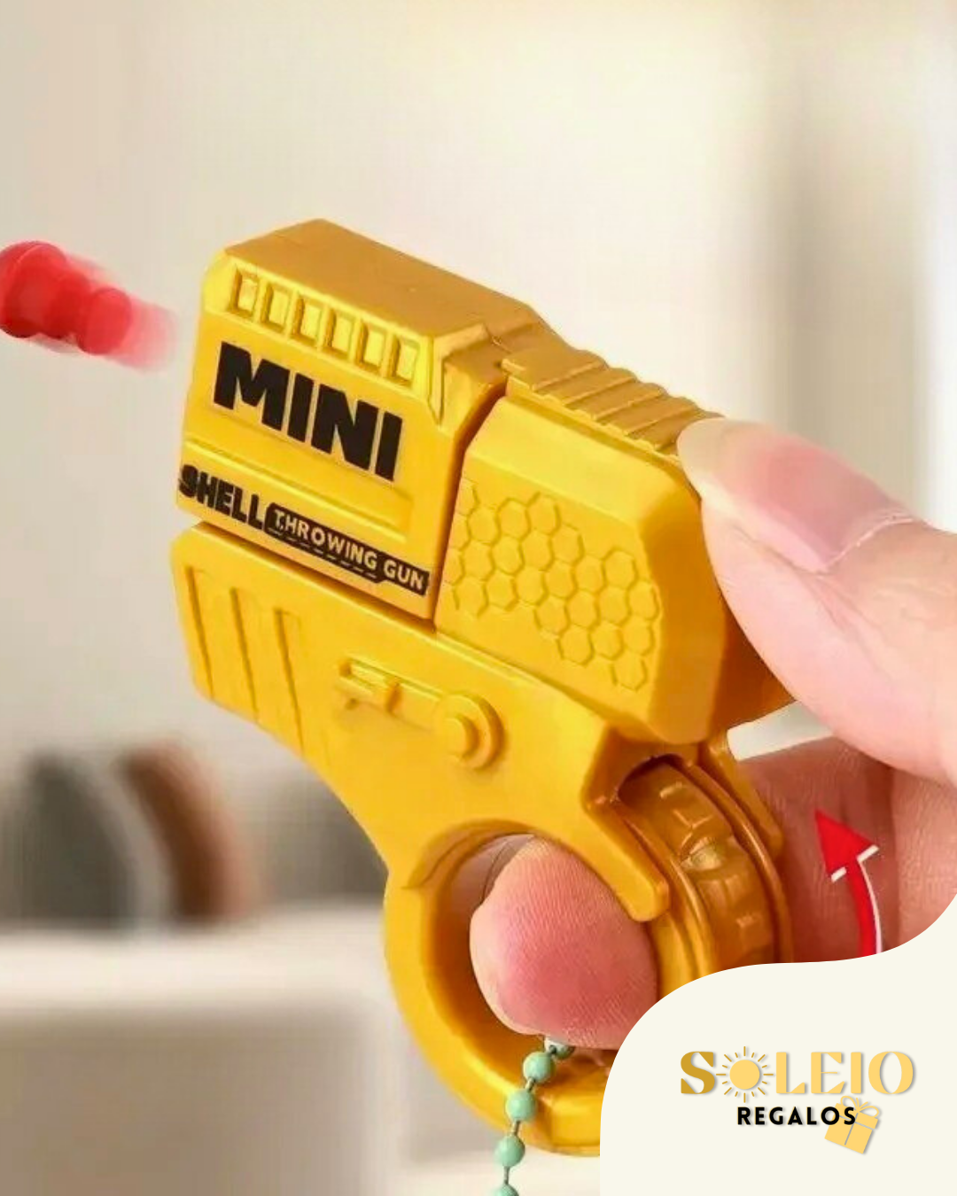 Juguete Fidget Mini Lanzador Anti Estrés Adviento 2025