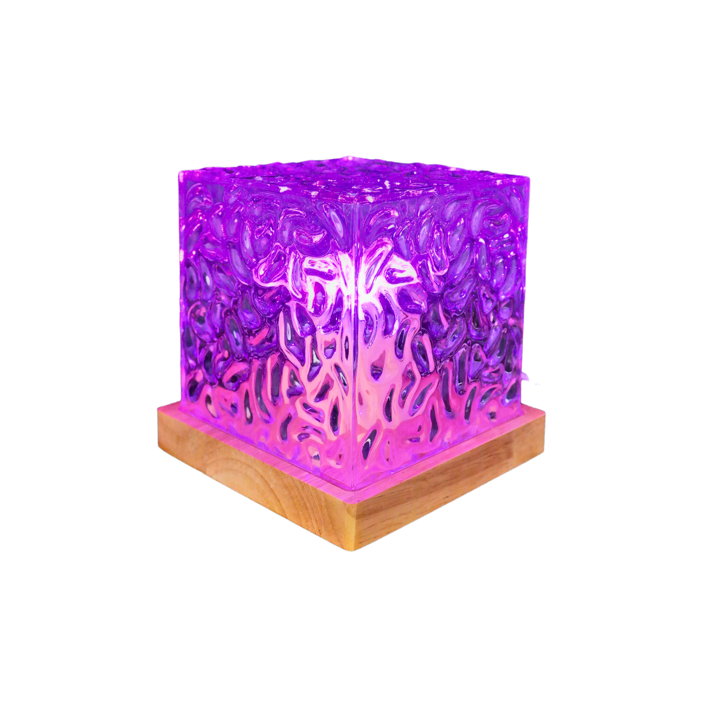 Embalaje Lámpara Cubo Aurora Boreal Usb Led RGB 40 Unidades