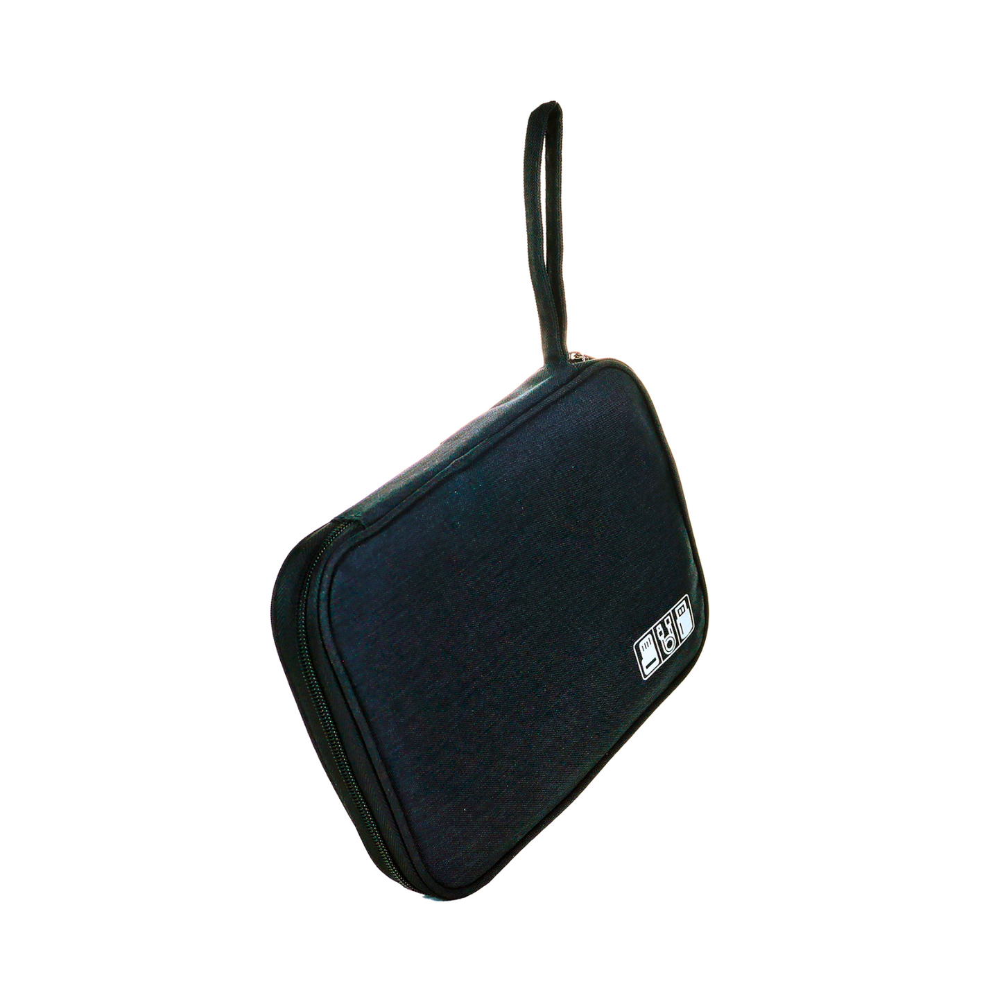 Bolso Organizador Para Cables De Viaje Negro