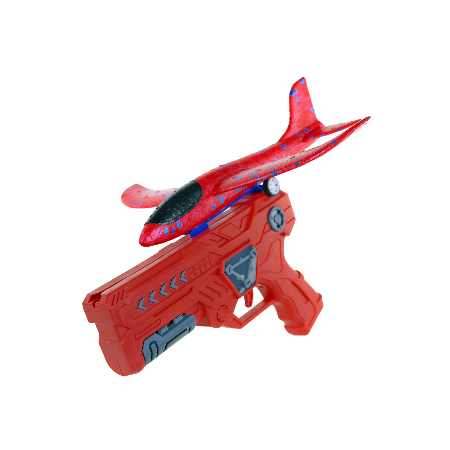 Juguete Lanzador De Aviones De Espuma Rojo